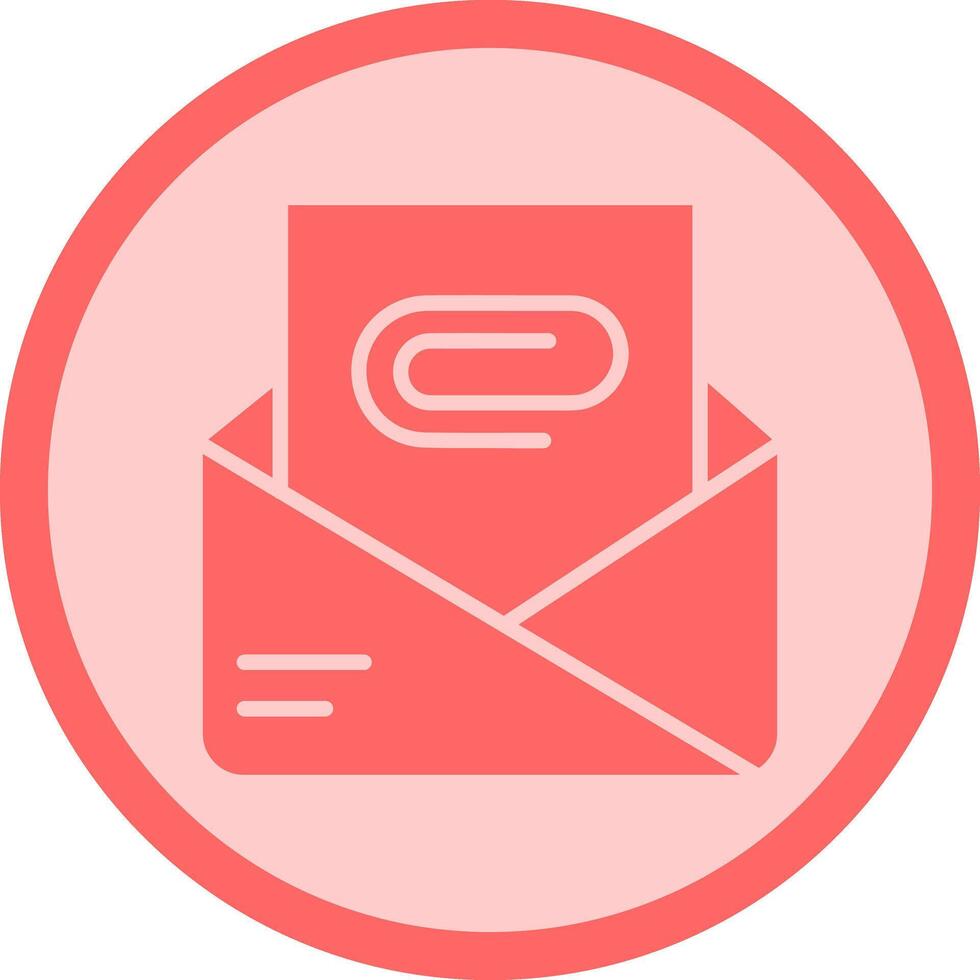 Attachment Clip Icon Design vector