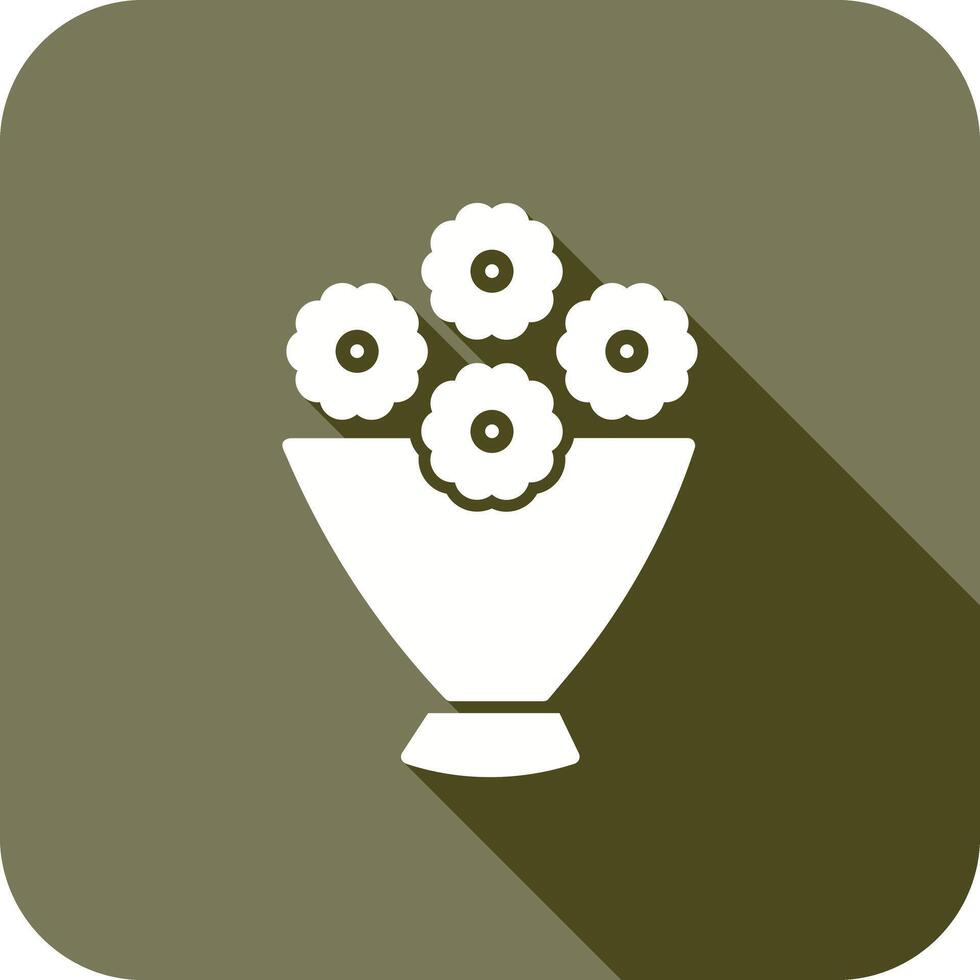 Flower Bouquet Icon Design vector