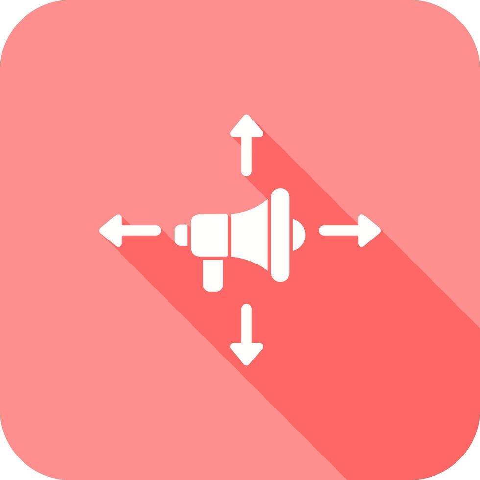 Ad Campaign Icon Design vector