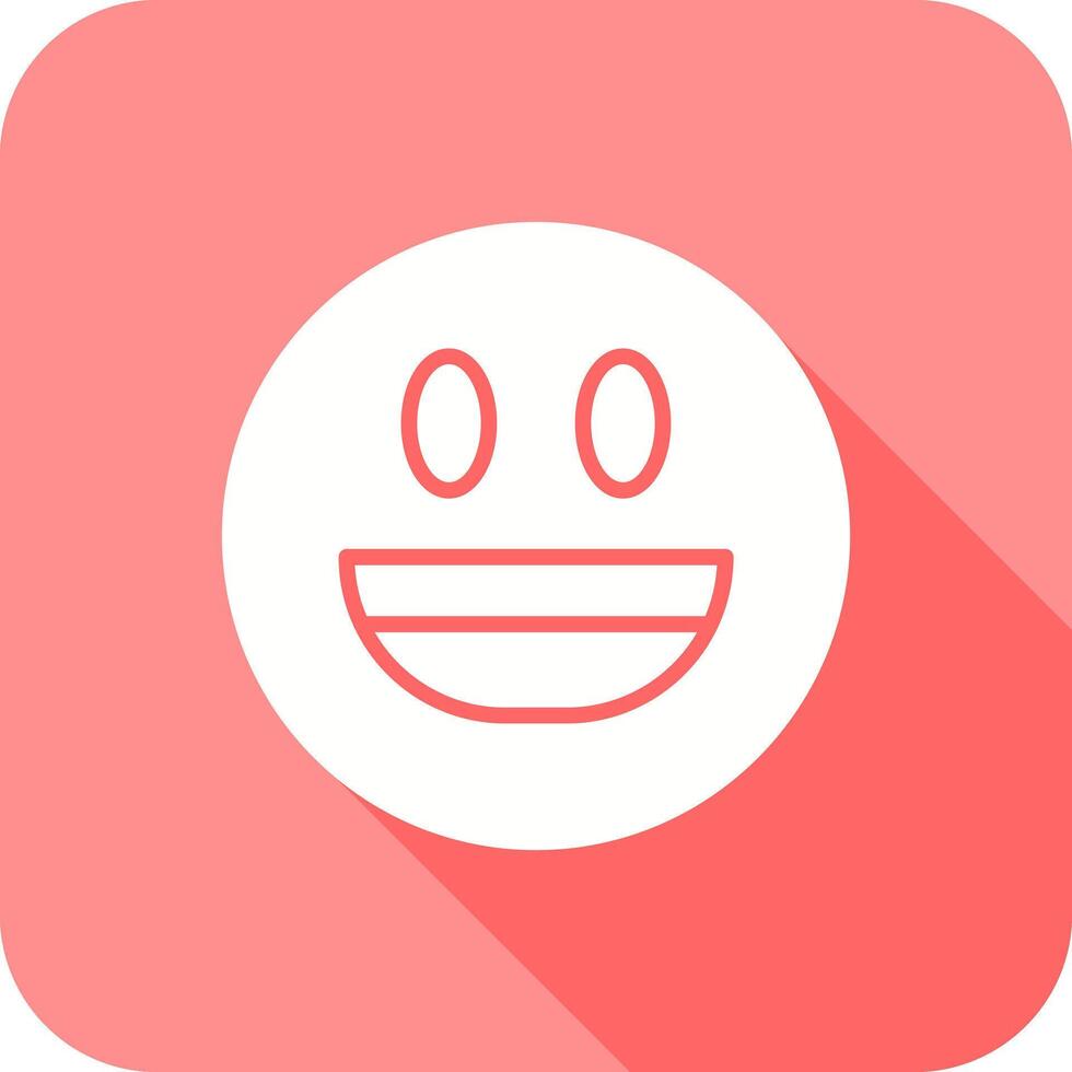 Smiling Face with Open Mouth Icon Design vector