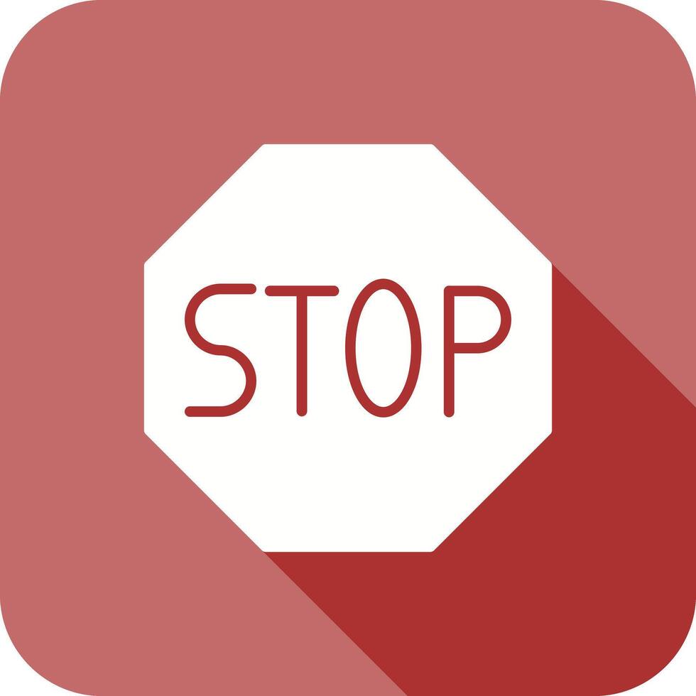 Stop Sign Icon Design vector