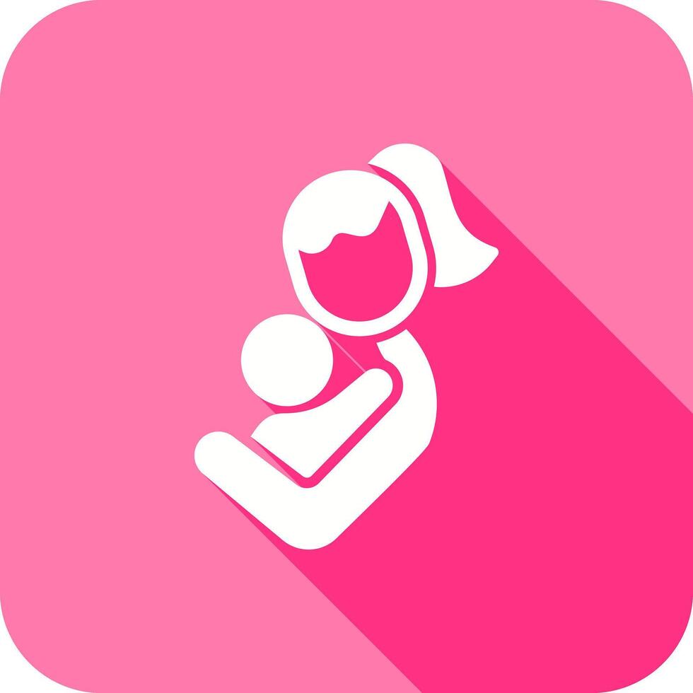 Mother and Child Icon Design vector