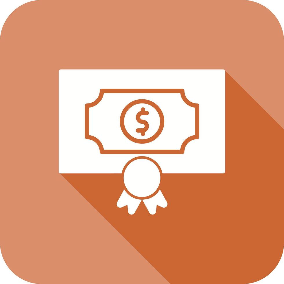 Money Prize Icon Design vector