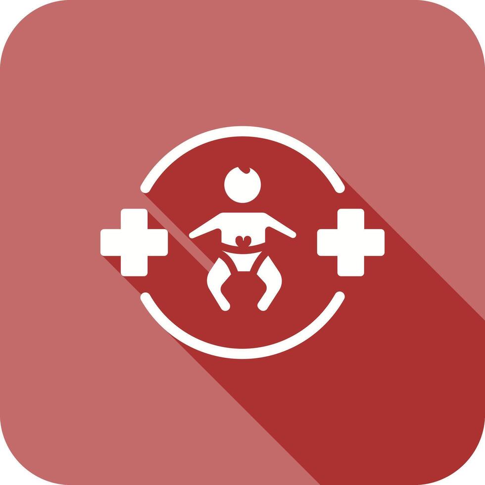 Pediatric Care Icon Design vector