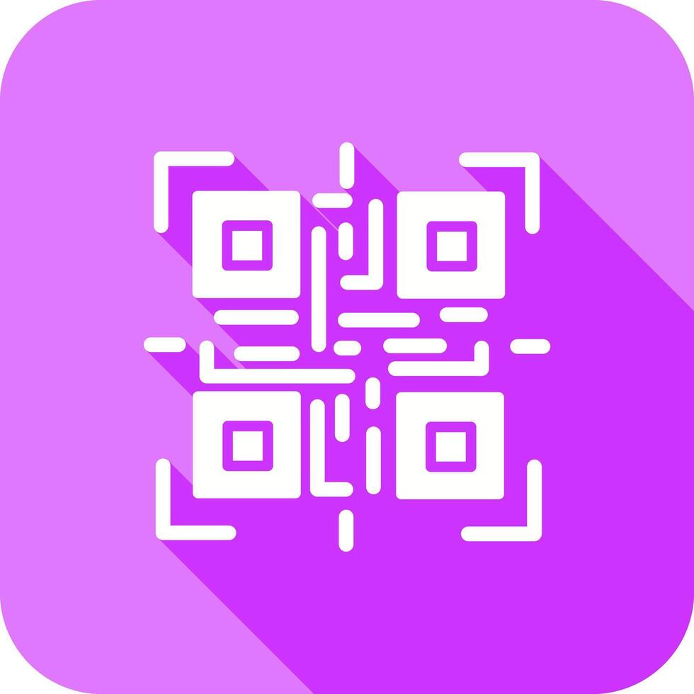 QR Code Reader Icon Design vector