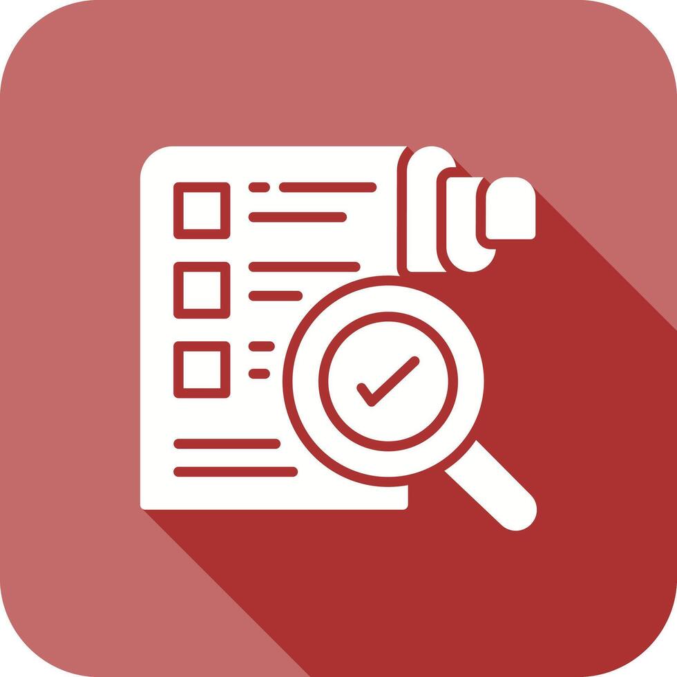 Profile Evaluation Icon Design vector