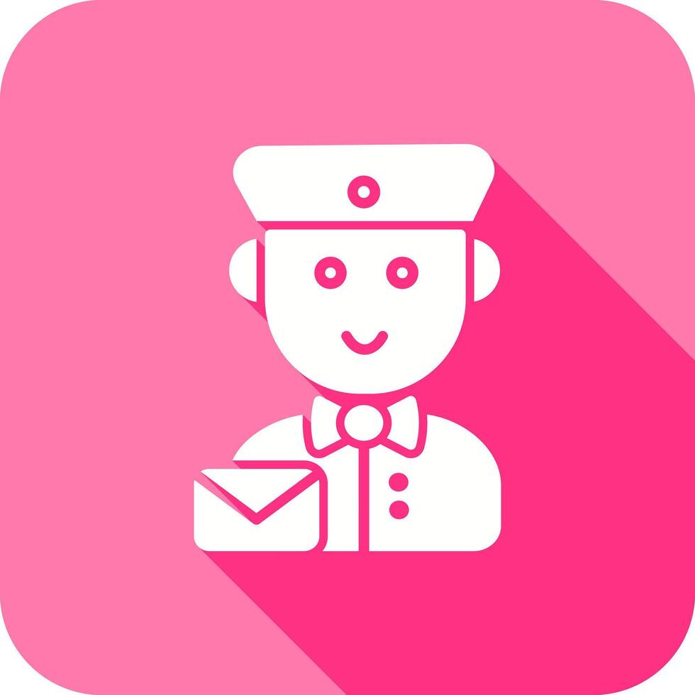 Mail Carrier Icon Design vector