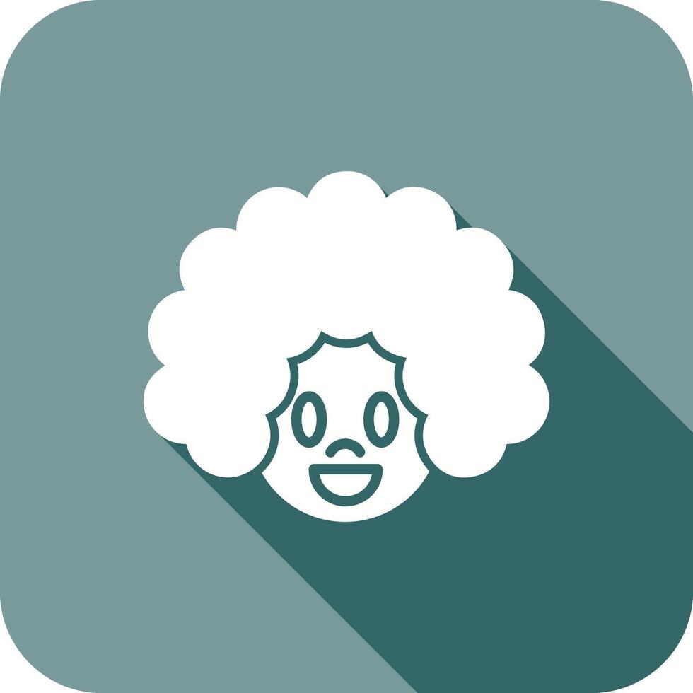 Clown Face Icon Design vector