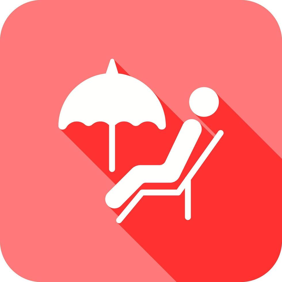Relaxing Day Icon Design vector