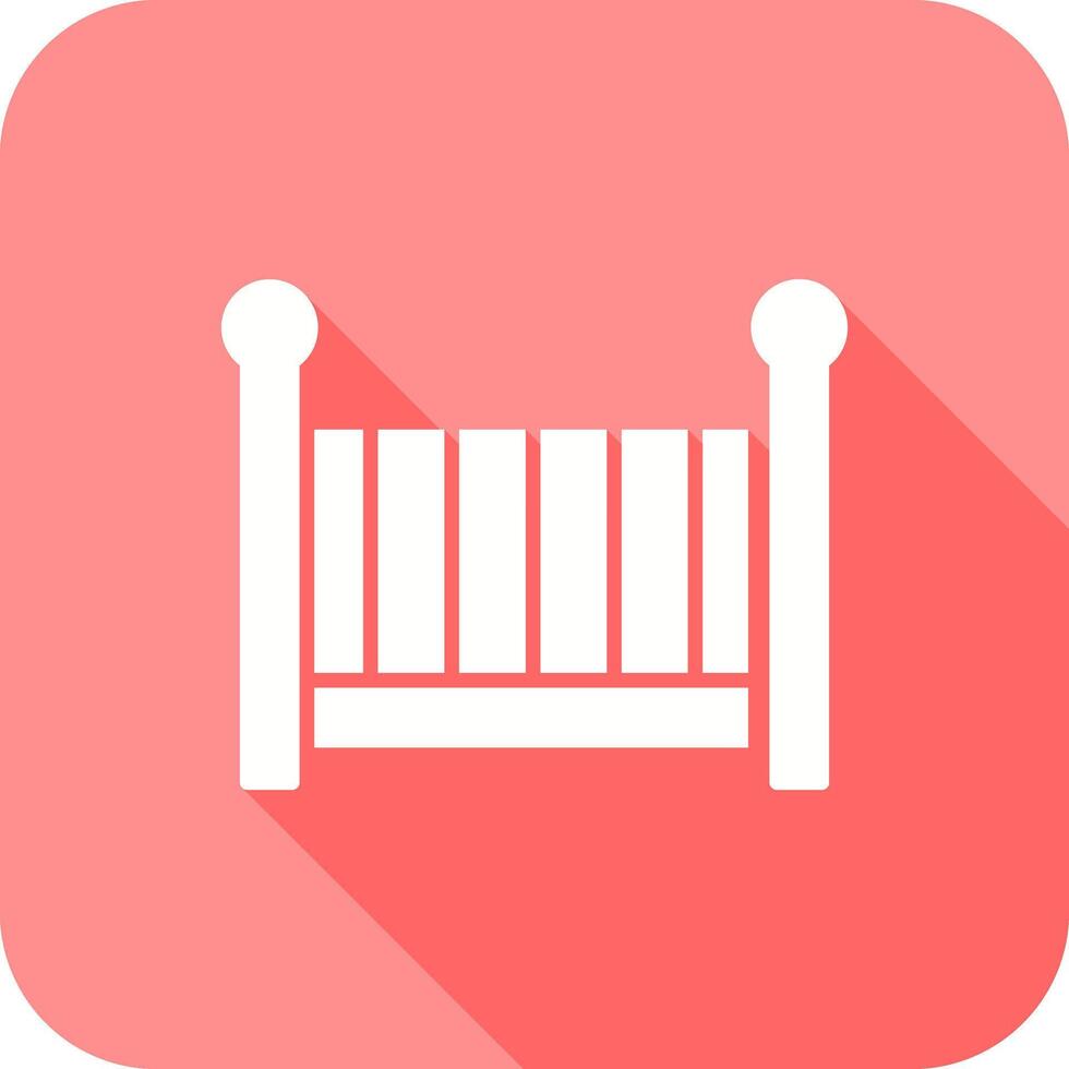 Nursery Cots Icon Design vector