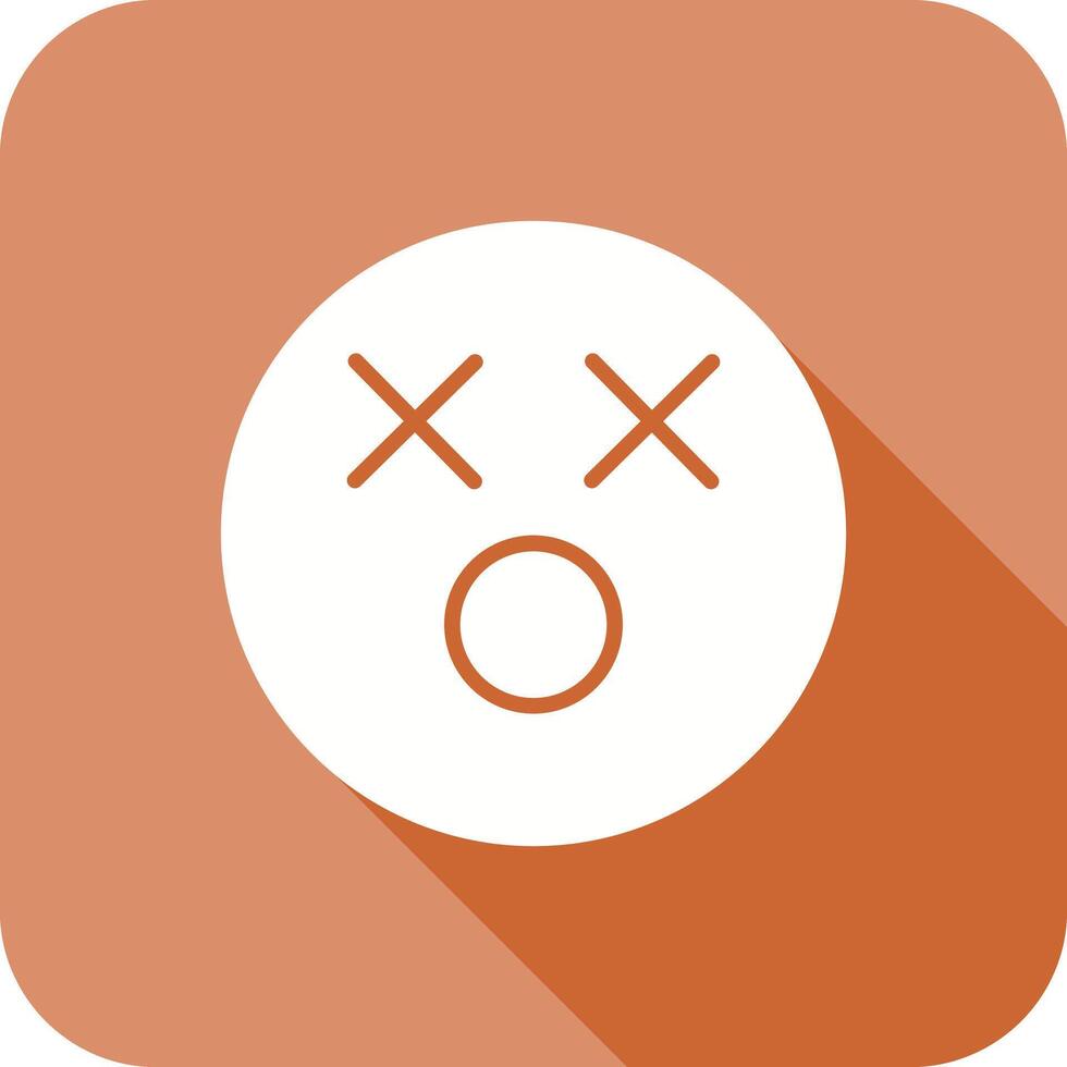 Dizzy Face Icon Design vector