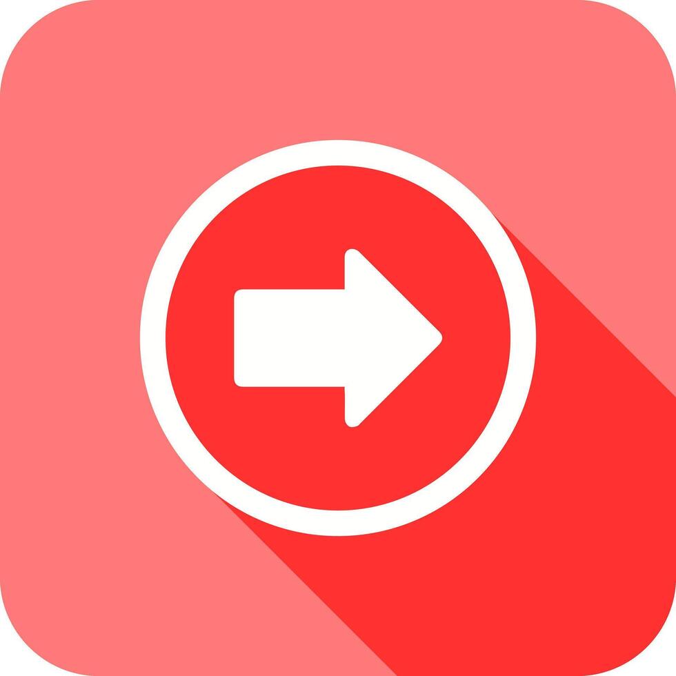 Right Arrow Icon Design vector