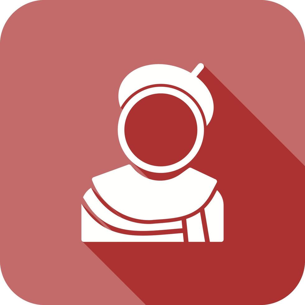 Caricature Artist Icon Design vector