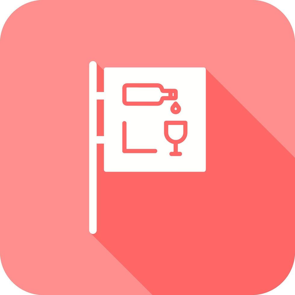 Wine Bar Sign Icon Design vector