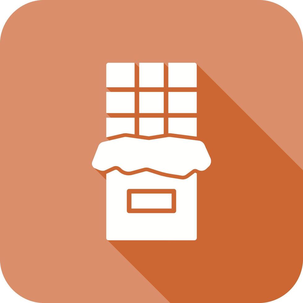 Chocolate Bar Icon Design vector
