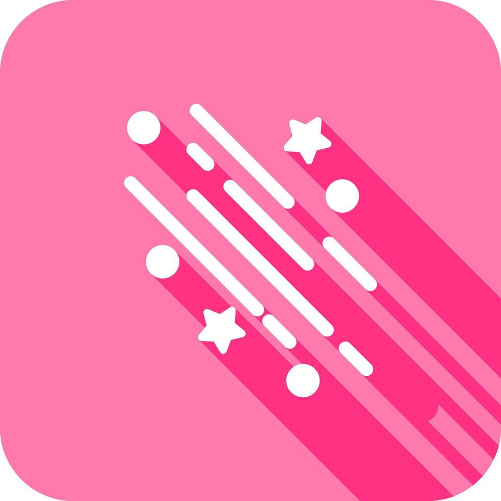 Party Streamers Icon Design vector
