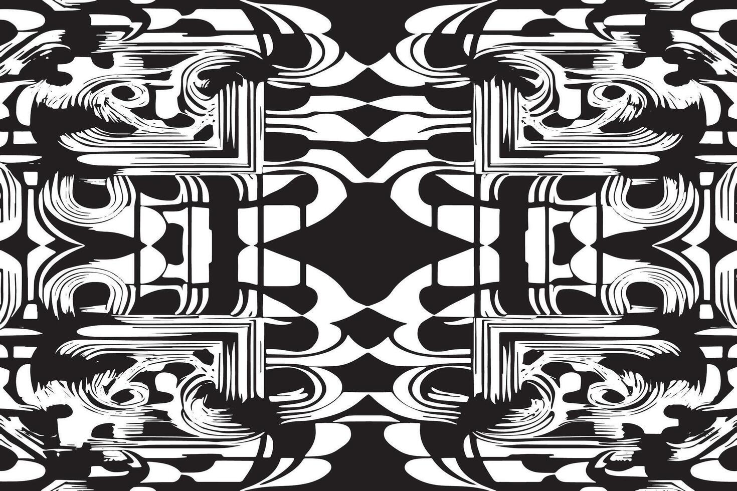 Artistic Monochrome Overlay in Black and White vector