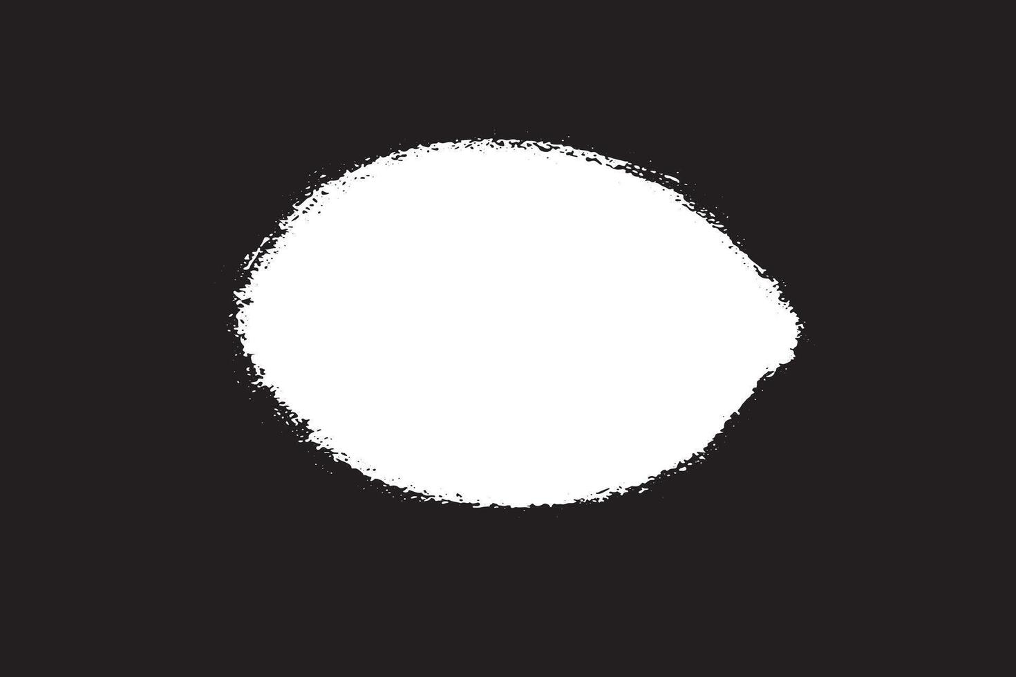 Black Patterned Texture on Bright White Canvas vector