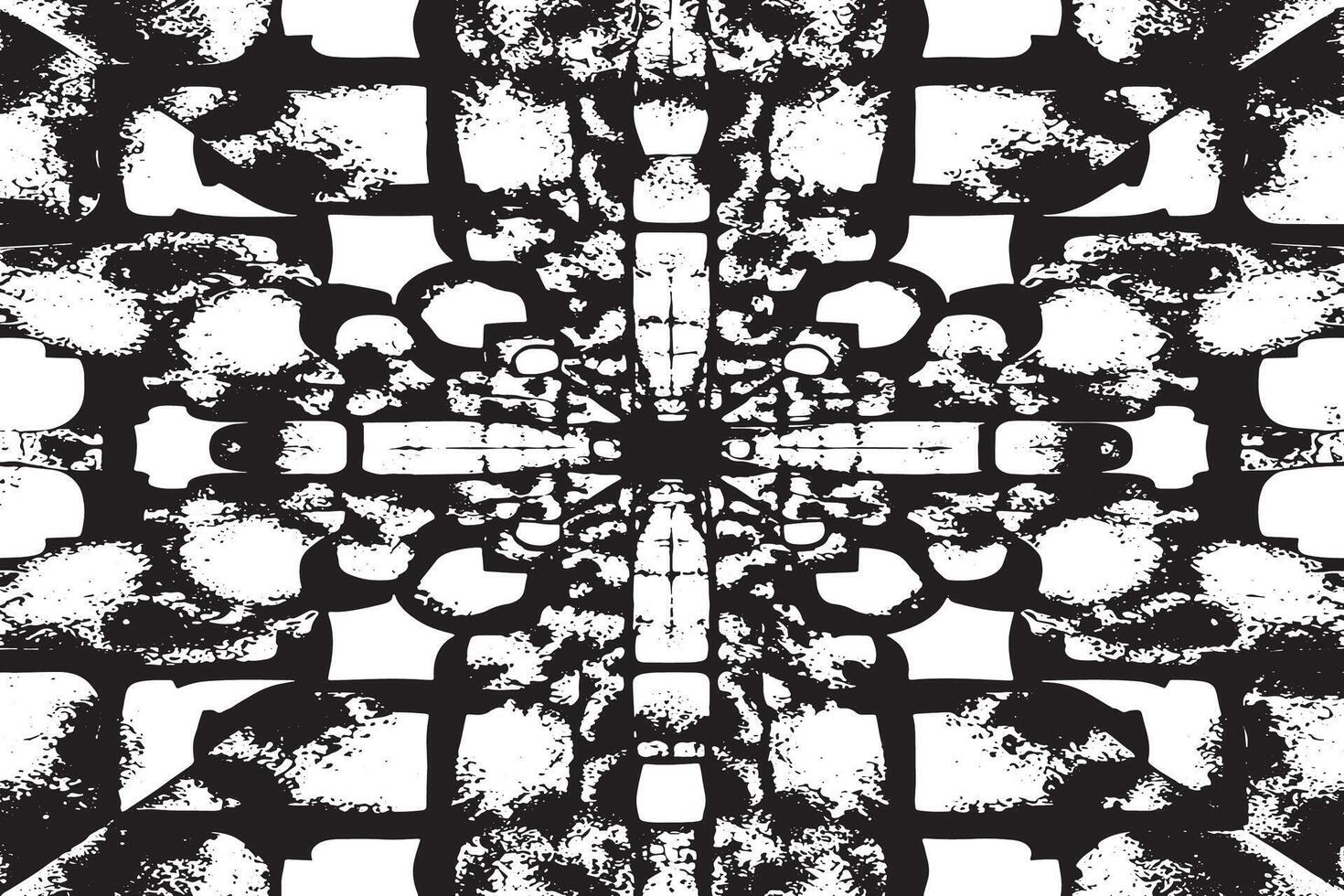 Abstract Black Texture on Monochrome Canvas vector