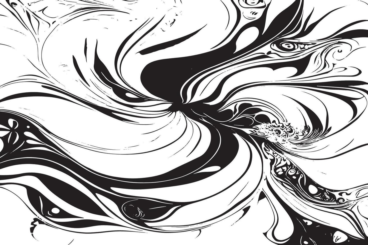 Minimalist Monochrome Optical Art Texture for Overlay Design vector
