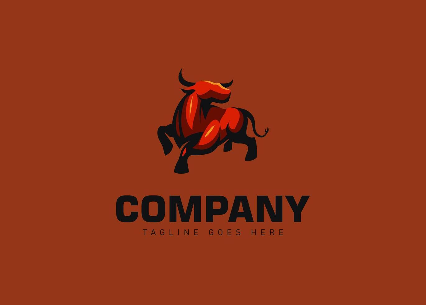 Red Bull Logo Design Template vector