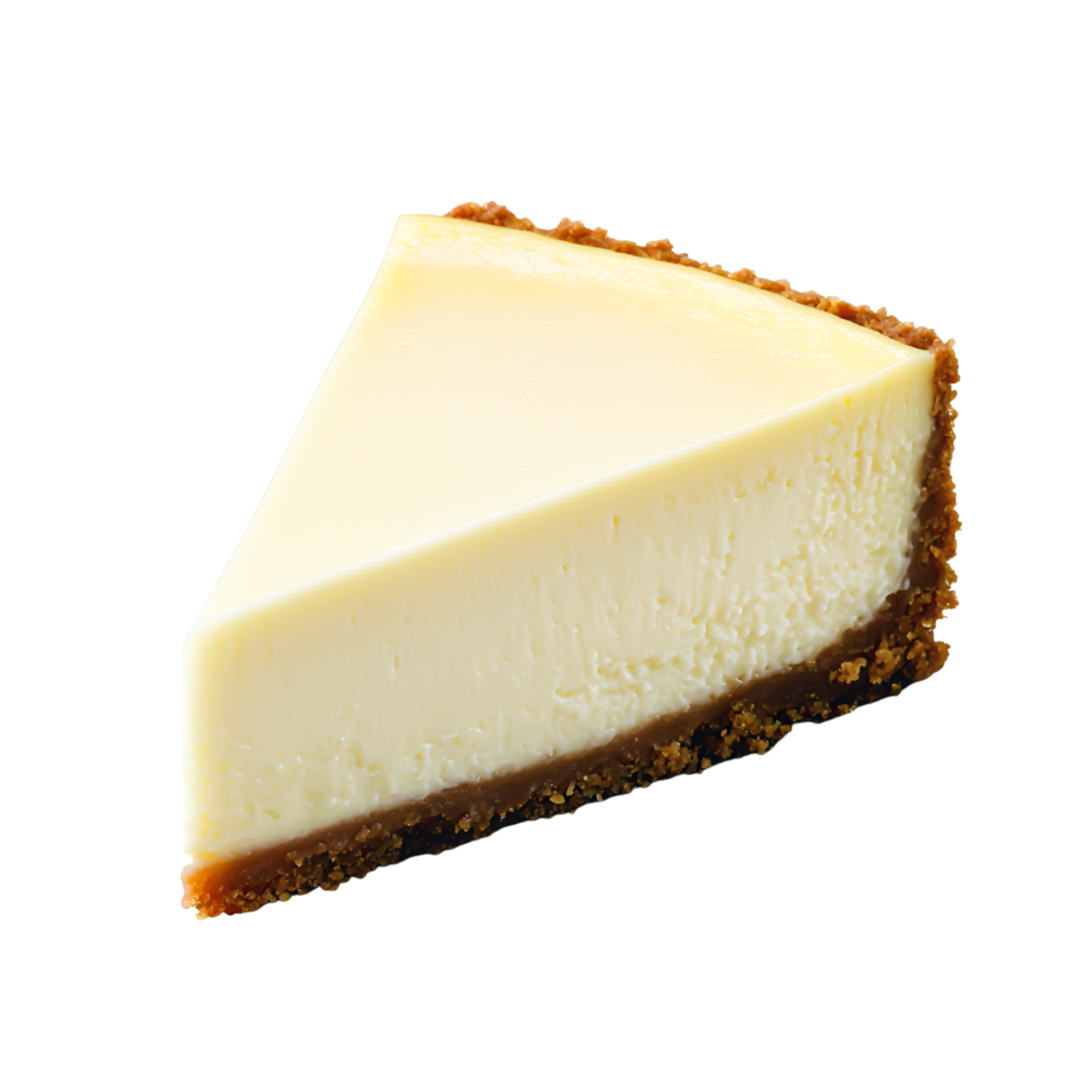 A Creamy Cheesecake Slice 52969766 PNG