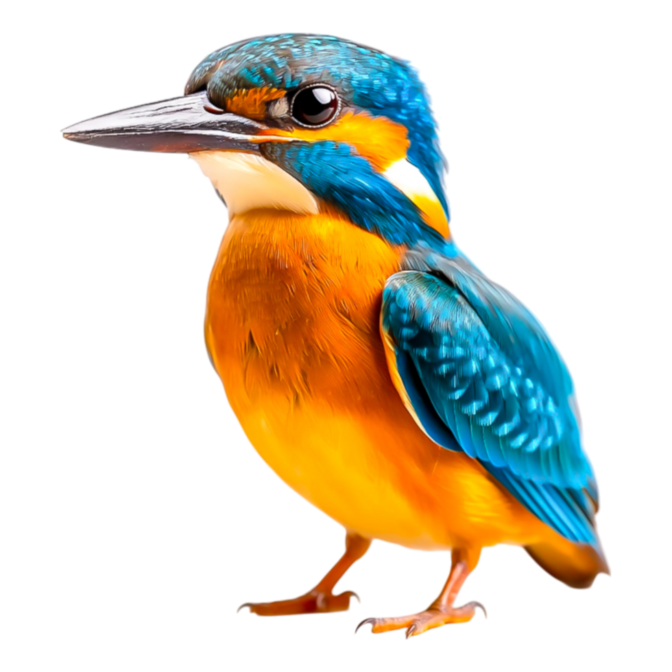 Colorful Kingfisher with Bright Feathers png