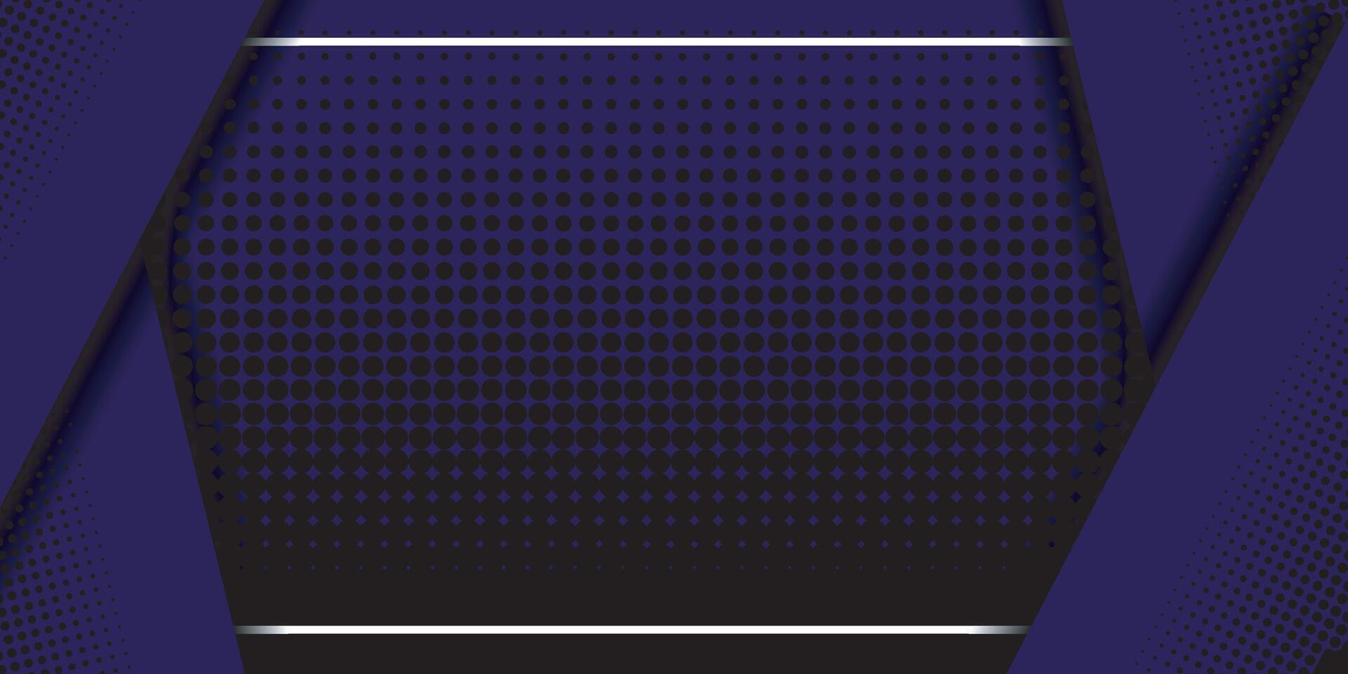 Halftone blue purple dots gradient abstract background with modern colors for technology style wallpaper and banner vector