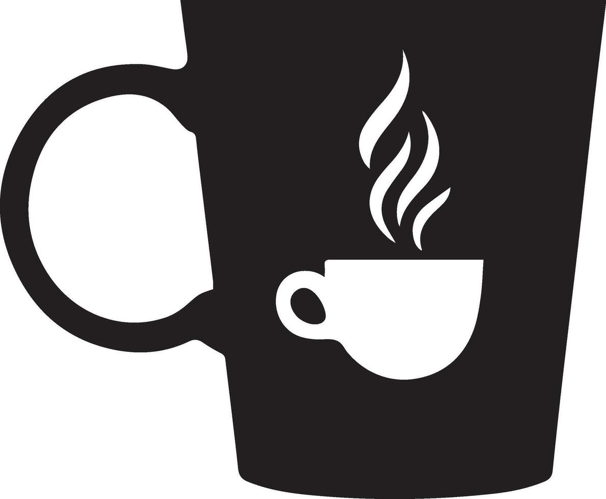 Mug Icon Silhouette Unique Designs for Any Project vector