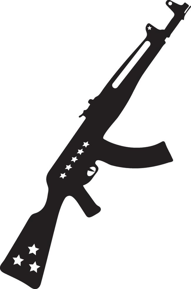 Gun Silhouette Design Ideas for Hunters and Shooting Enthusiasts vector