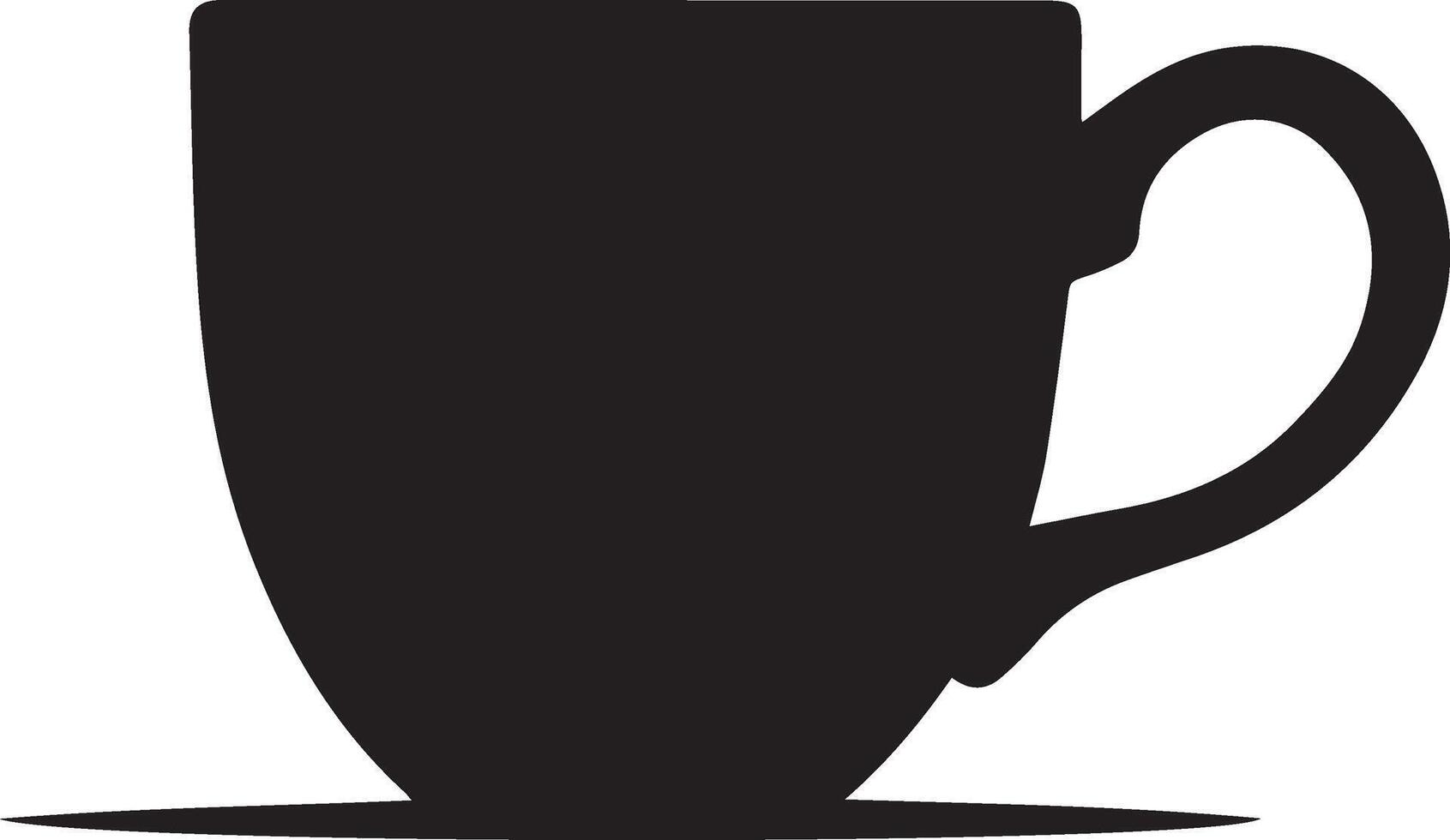 Mug Icon Art Perfect Silhouettes for Branding Projects vector