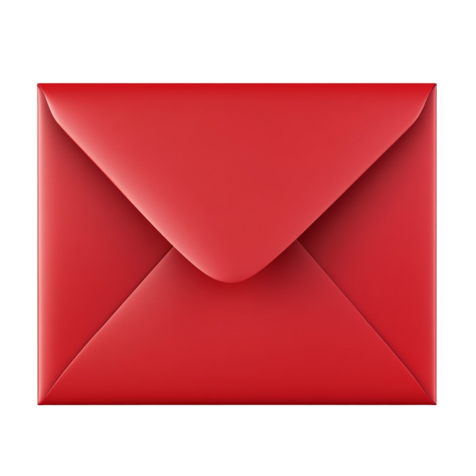 Red Envelope on Transparent Background png