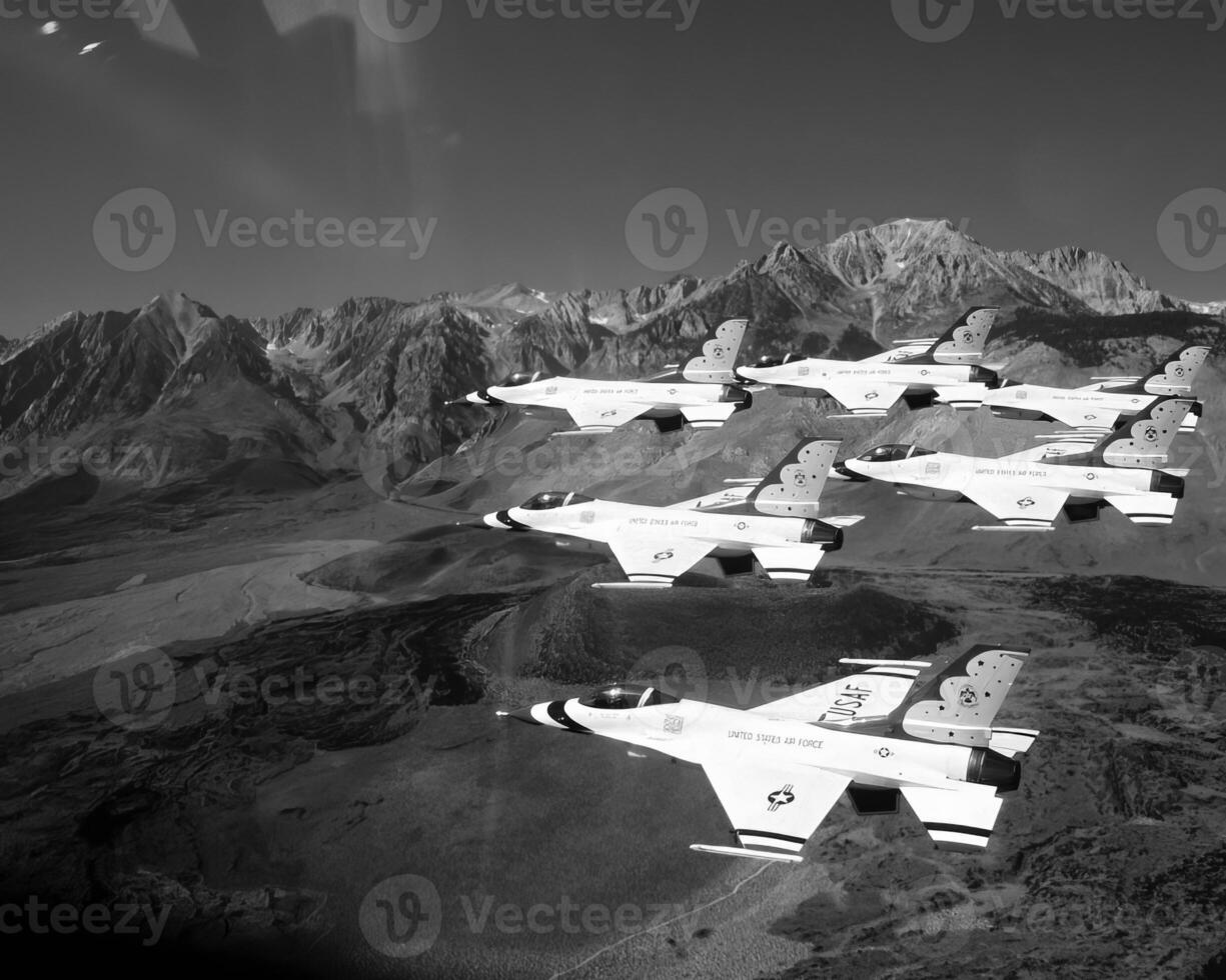 Military jet airplane, military fighter photo