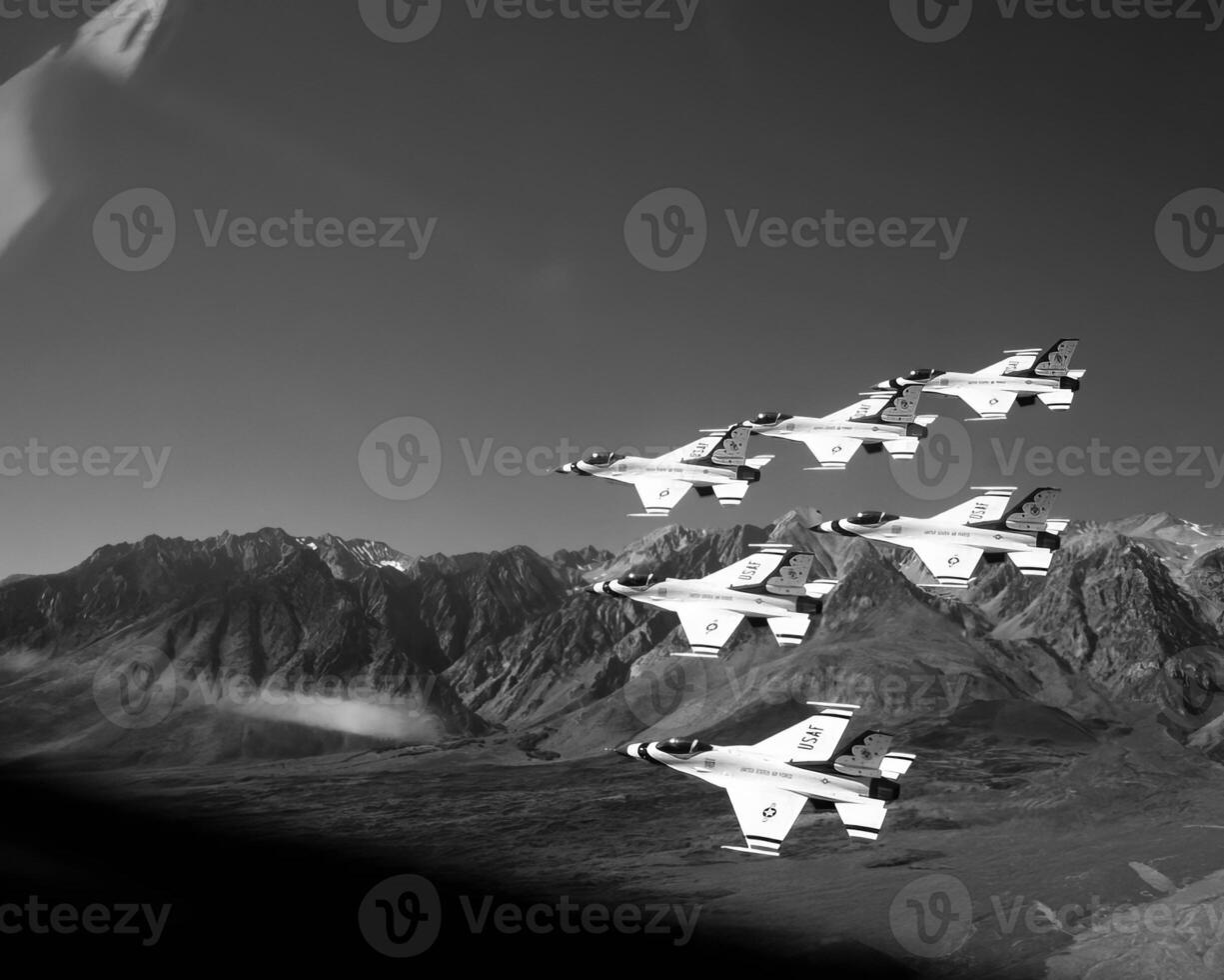 Military jet airplane, military fighter photo
