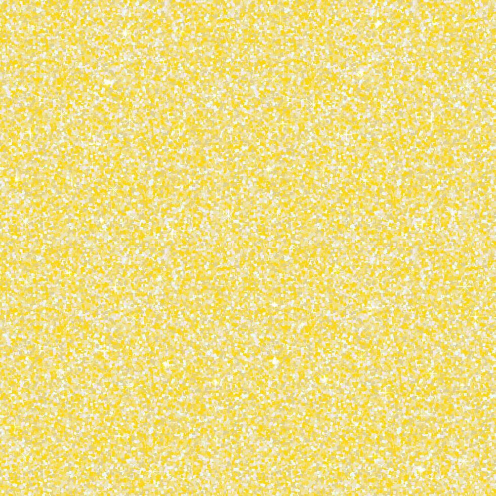 Abstract yellow glitter sparkle background vector