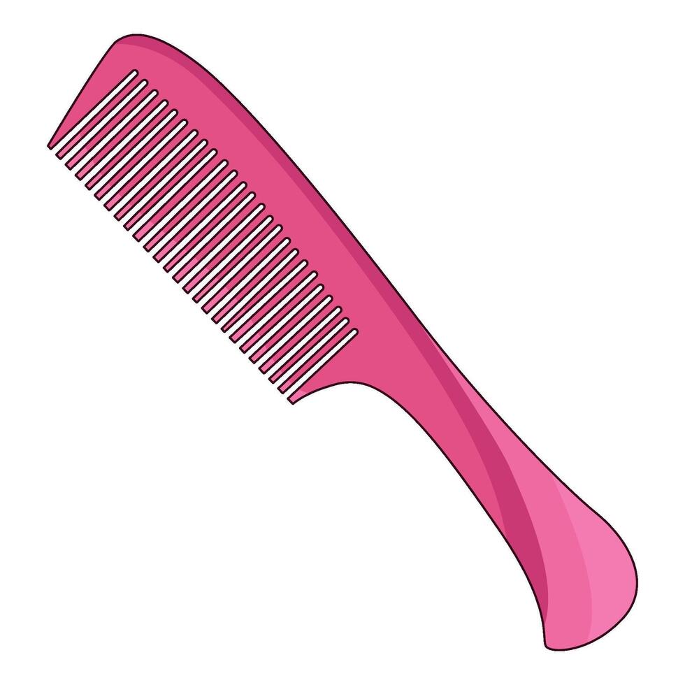 illustration of comb vector