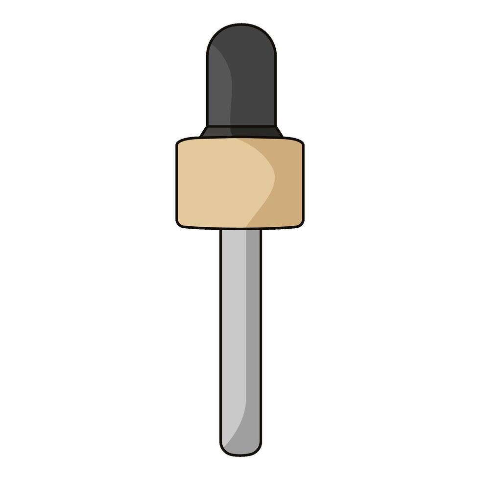 illustration of Serum dropper vector