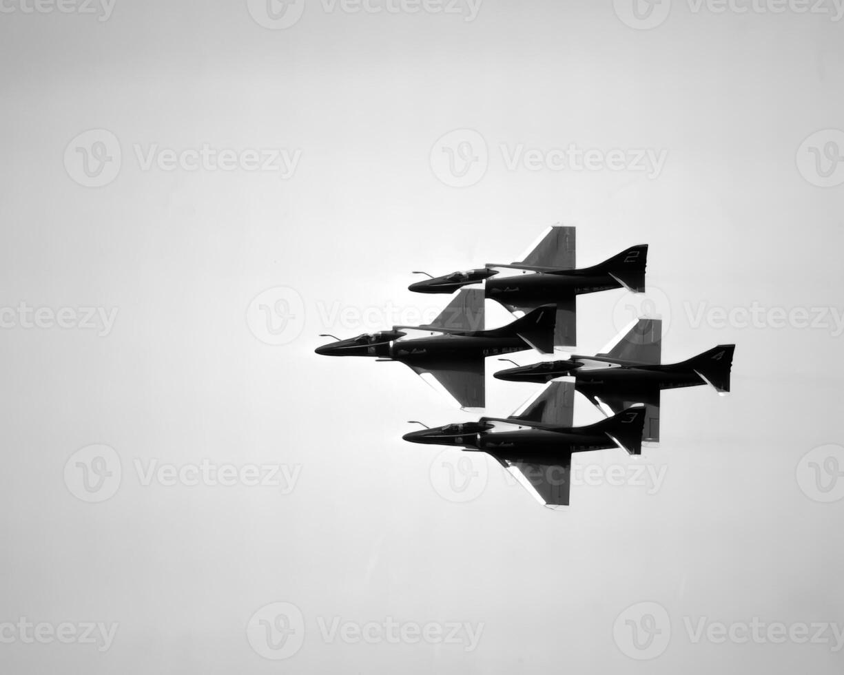 Military jet airplane, military fighter photo