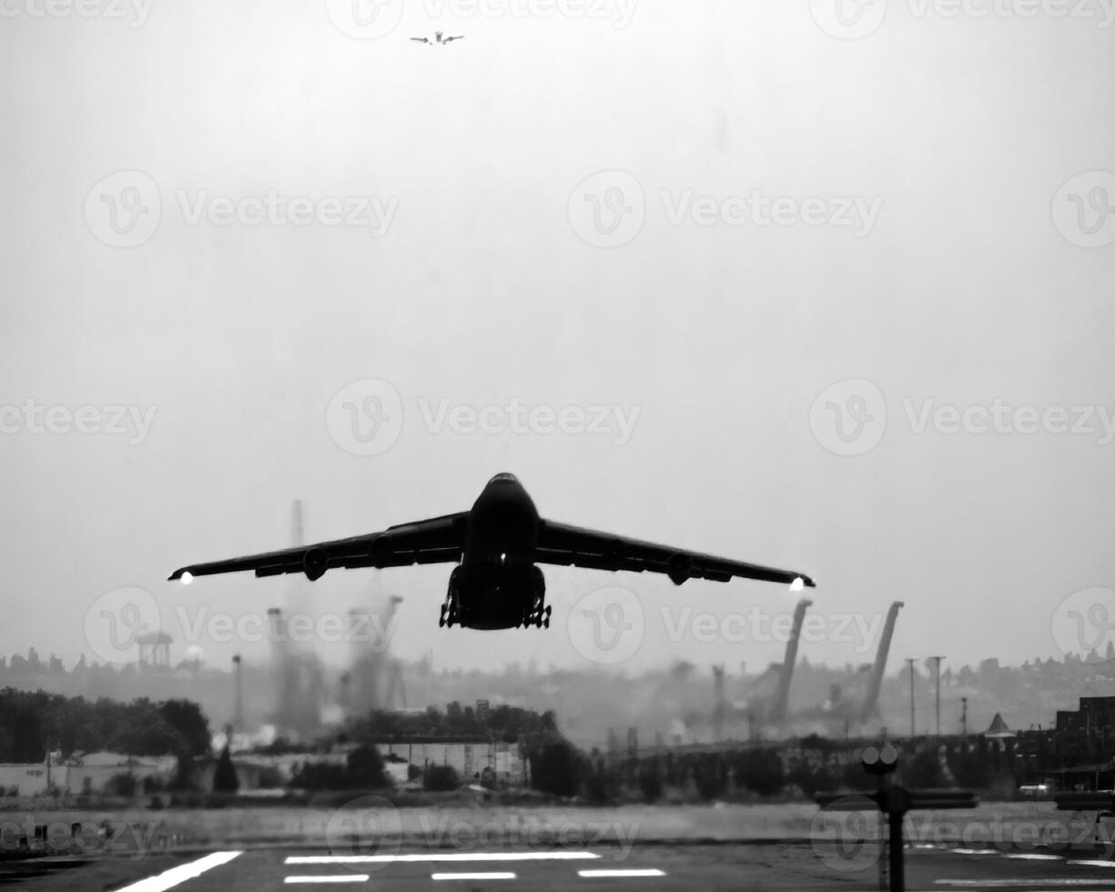 Military jet airplane, military fighter photo