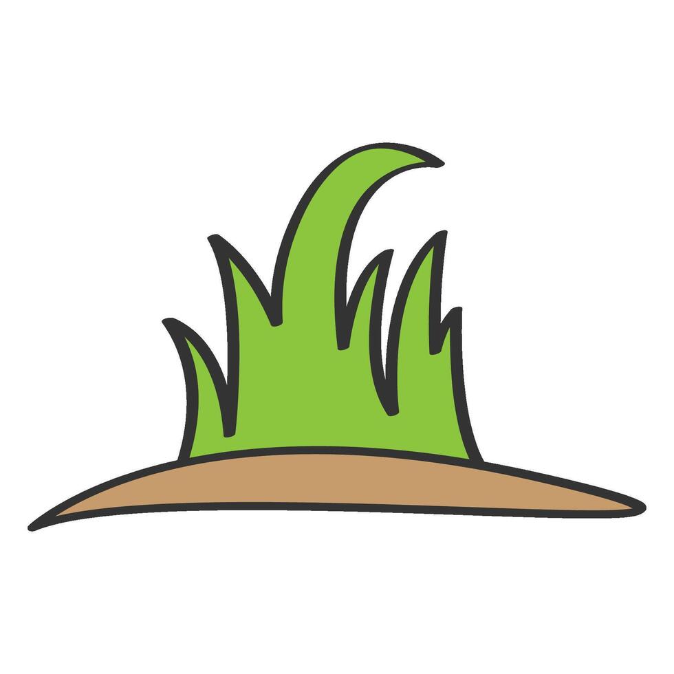 grass illustration design vector