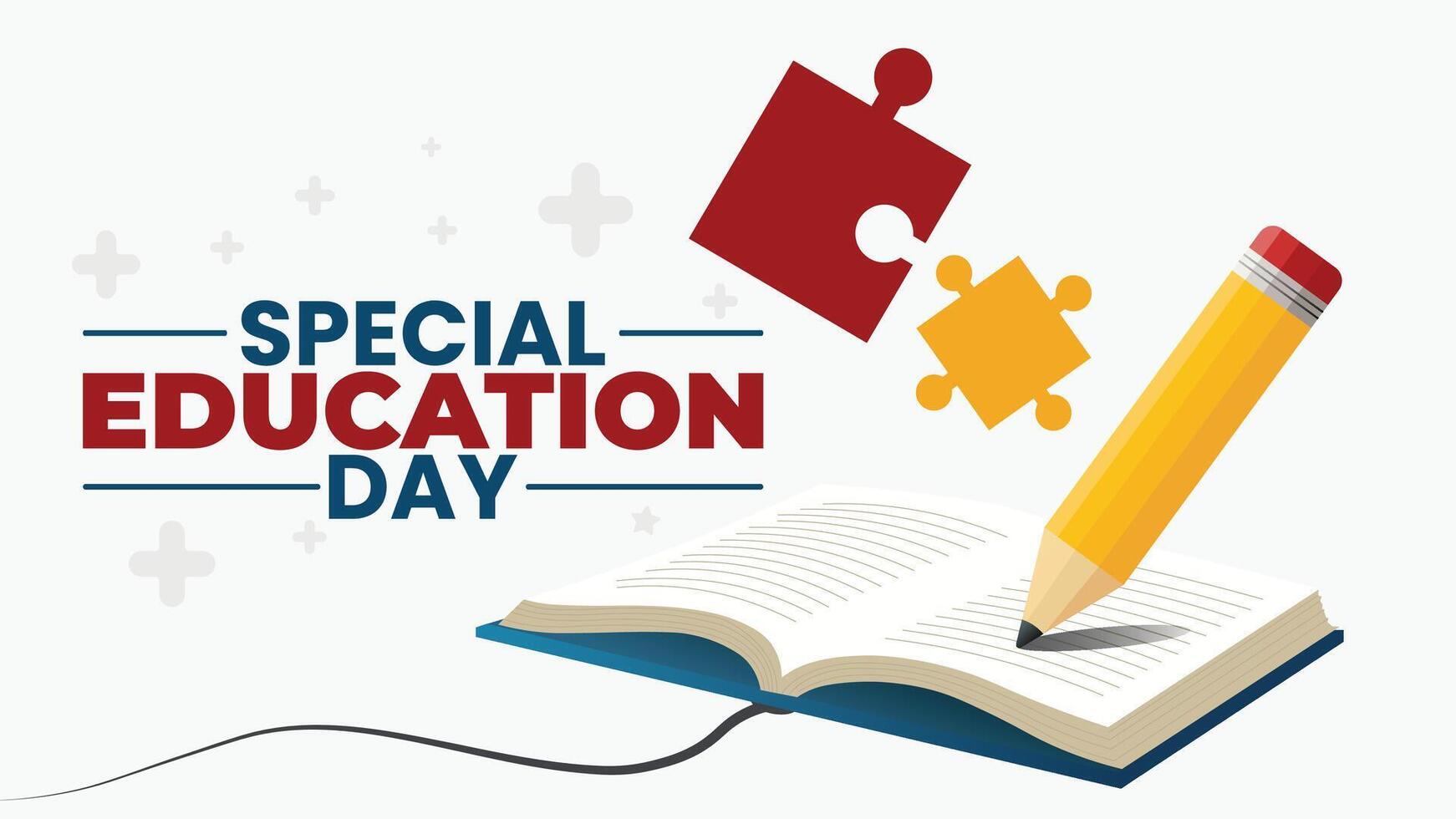 Celebrate Special Education Day Effectively vector