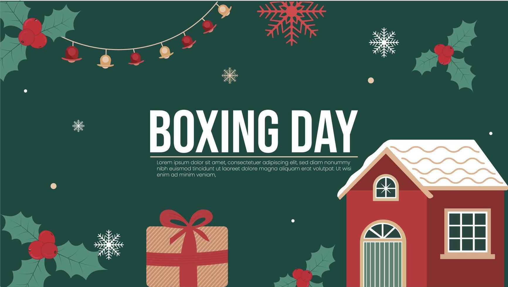 the Most of Boxing Day Sales, Hosting a Boxing Day Celebration vector