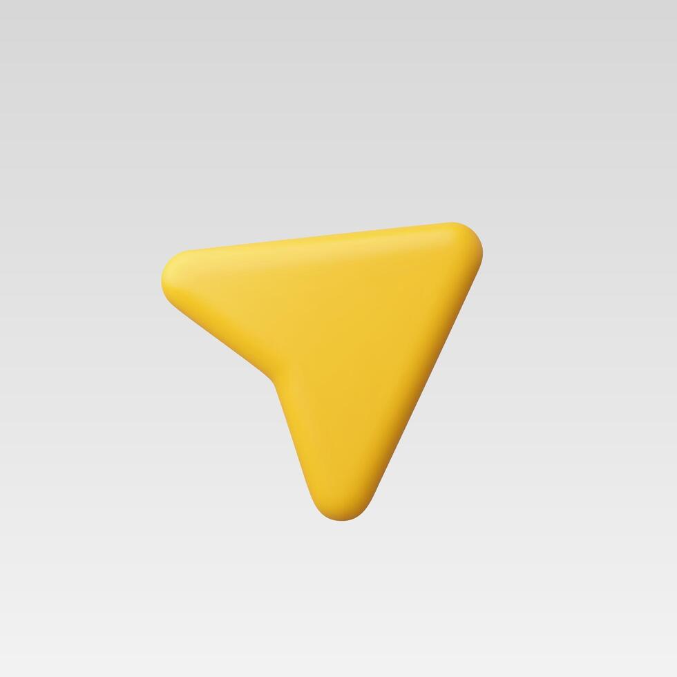 3d Realistic Share Icon illustration vector