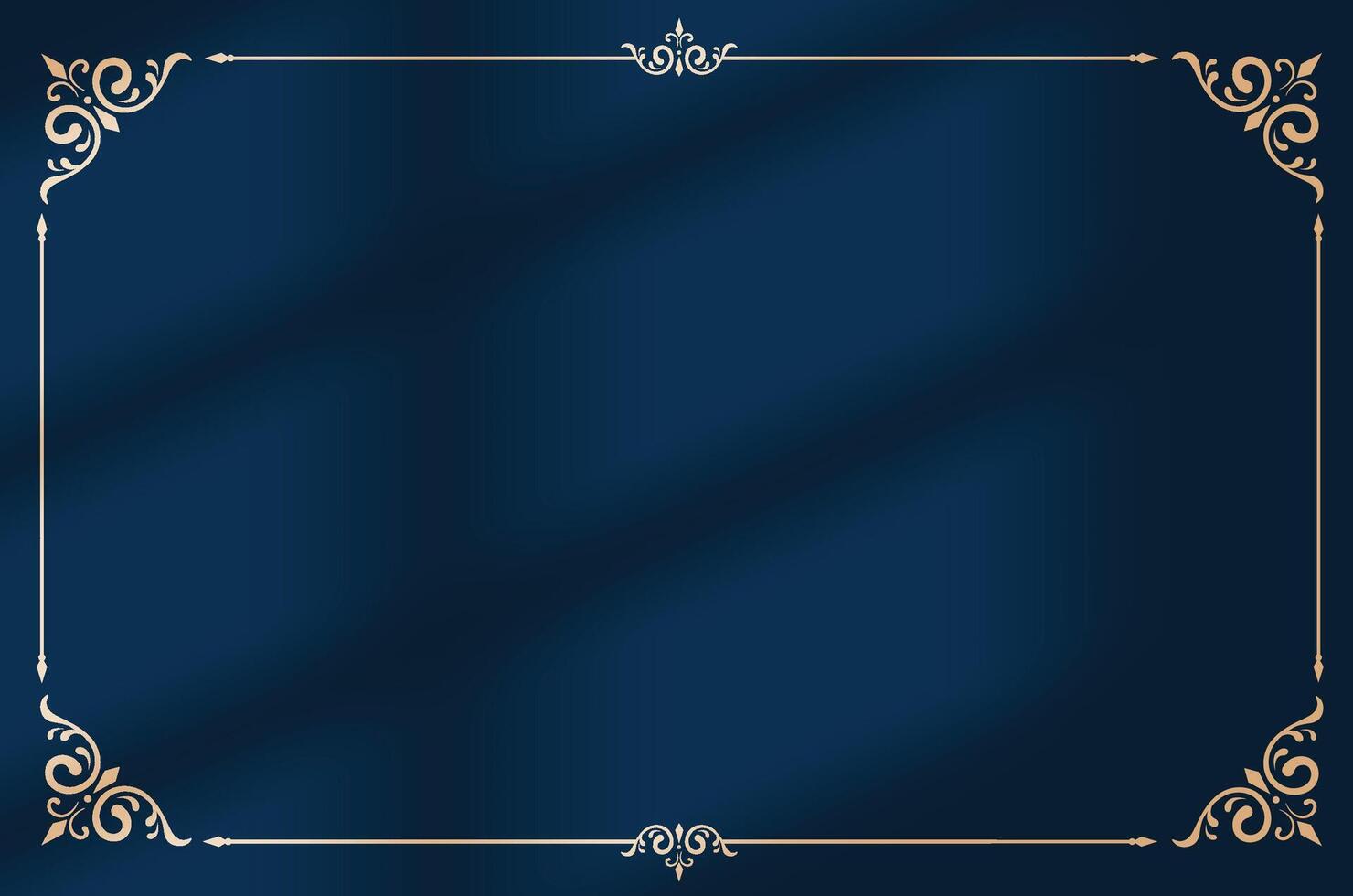 Frame and border with ornate swirls, Luxury card, wedding invitation. vector