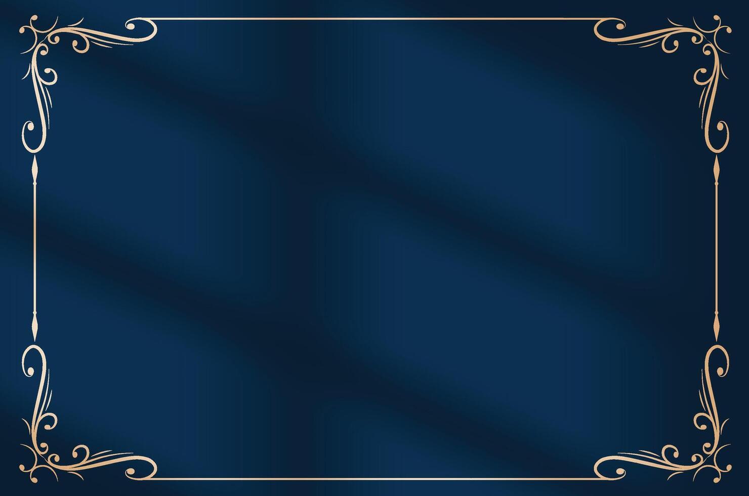 Luxury decorative vintage frames and border. vector