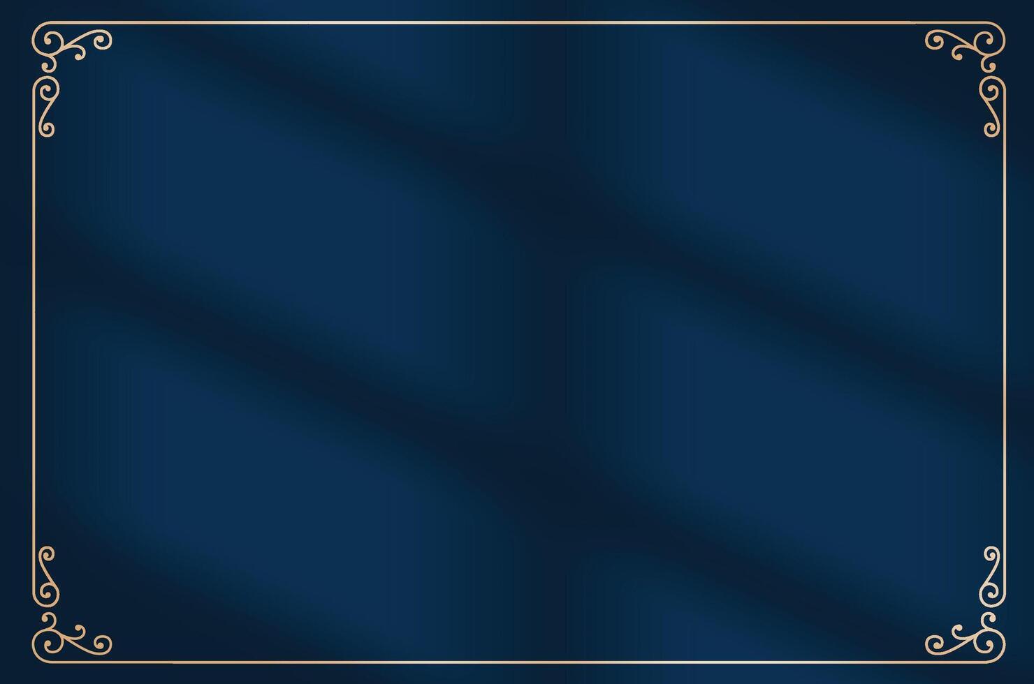 Vintage golden frames and borders, Luxury decorative ornament. vector