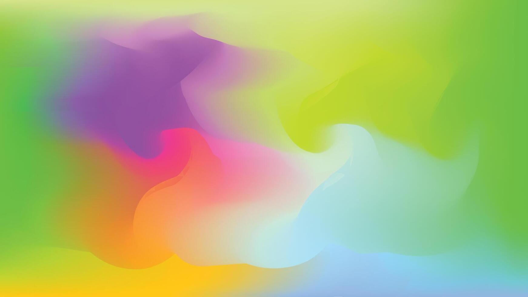 a blurry background of colorful lights with a blur of green, blue, and purple colors. vector