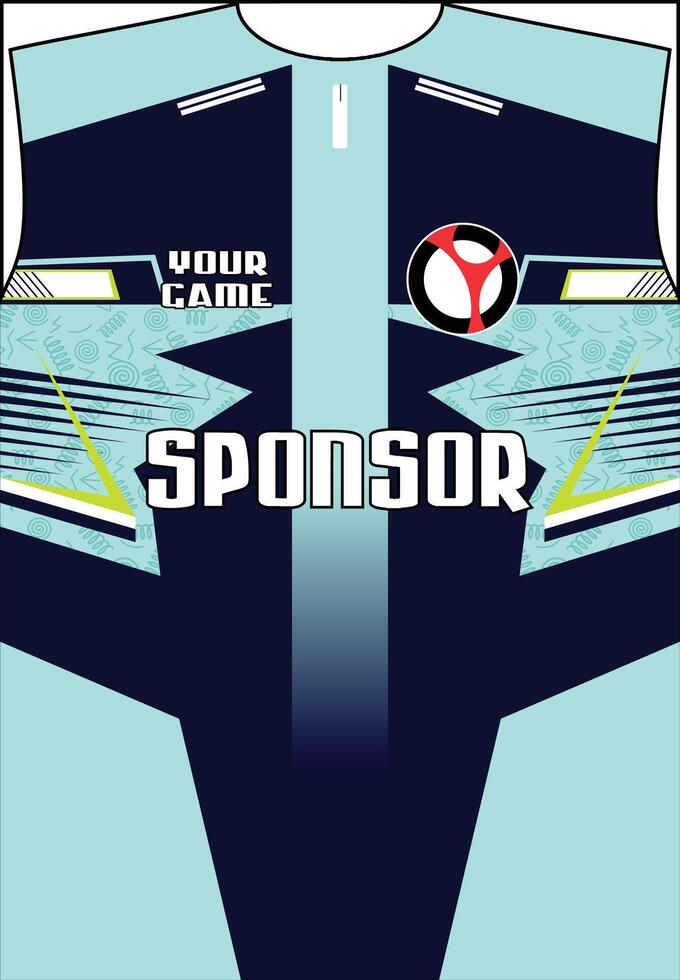 Trendsetting T-Shirt Design Concepts for Branding, ice blue and black vector