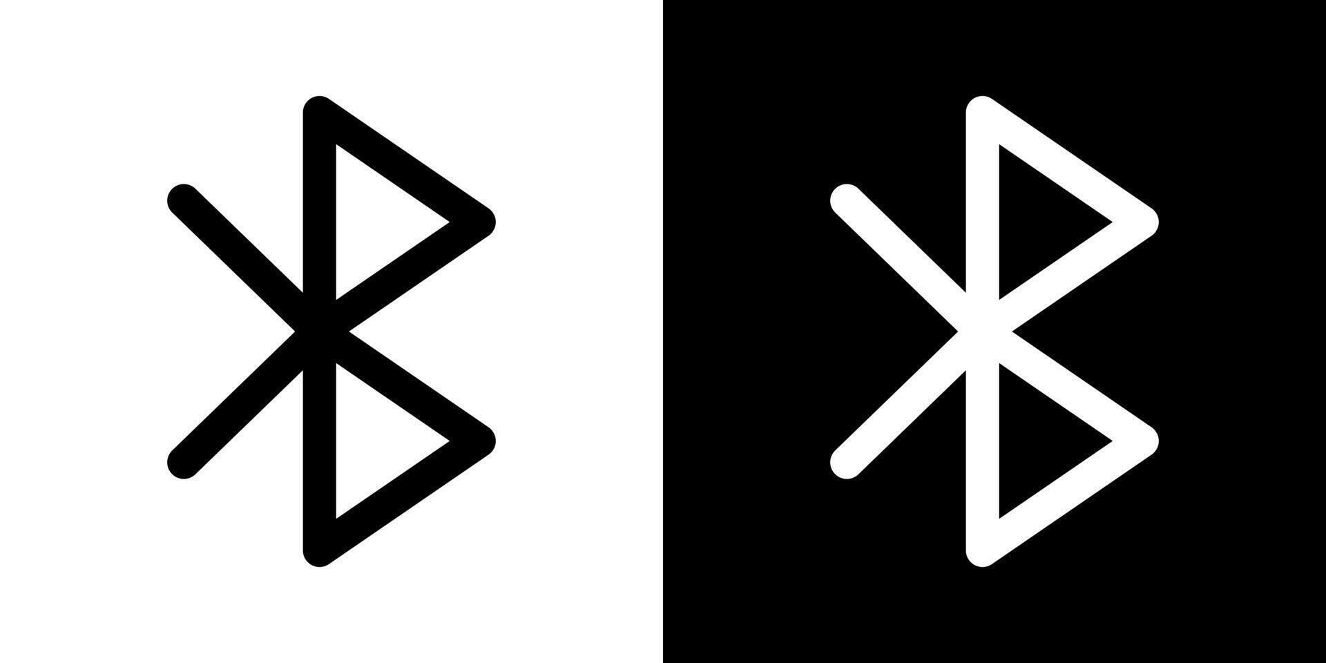 Bluetooth icon symbol art. Bluetooth icon illustration. vector