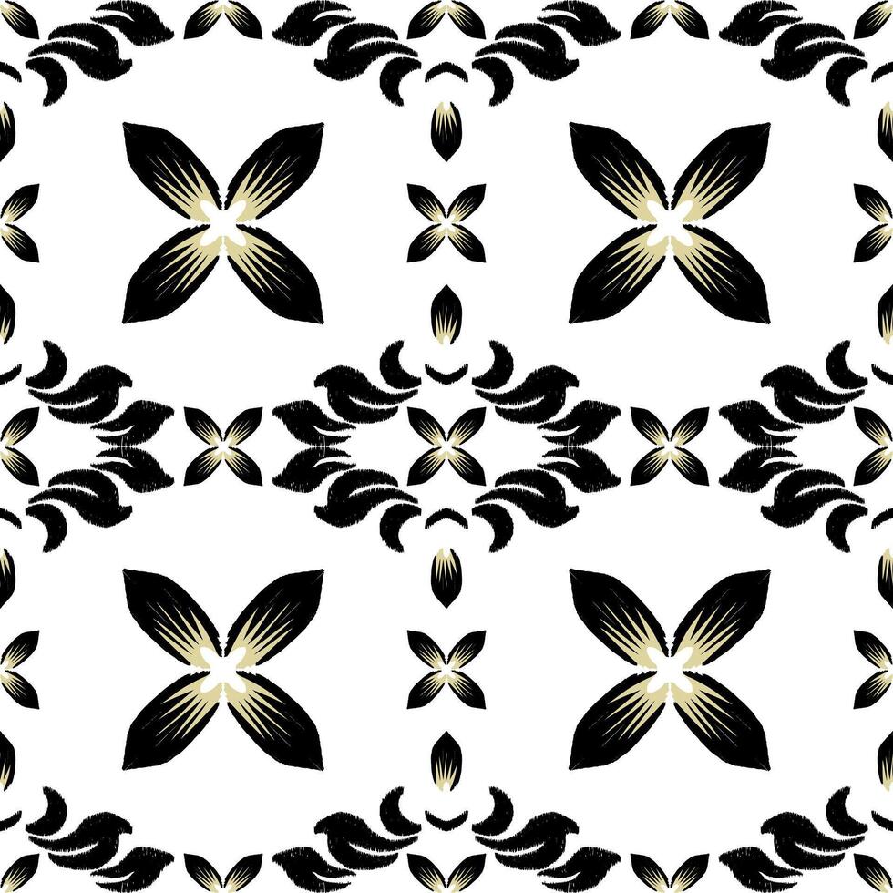 seamless flowers pattern for fabric vector